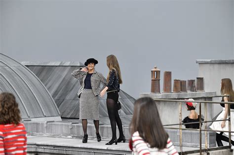 Someone Just Crashed the Runway at Chanel and Gigi Hadid 